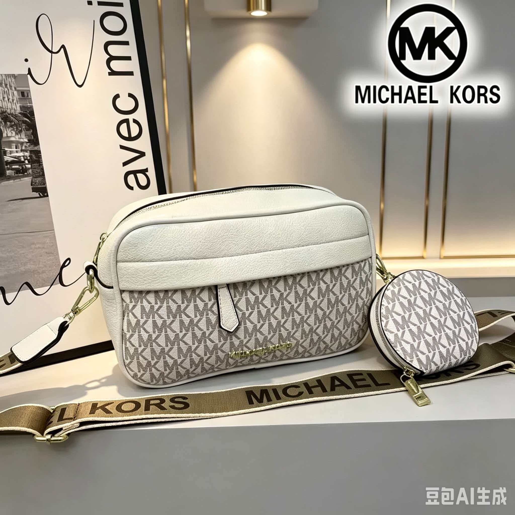 Luxury Bags Michael Kors - Michael Kors Jet Set Tas Selempang