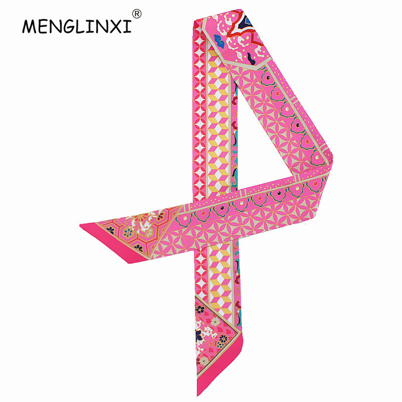 Luxury Bags Duffle - Baru geometris motif bunga syal sutra