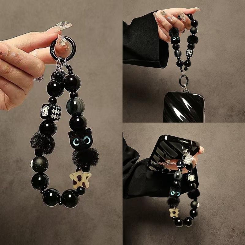 Luxury Bags And Accessories - [YY999] Tali Gantungan Ponsel Mewah Berbulu