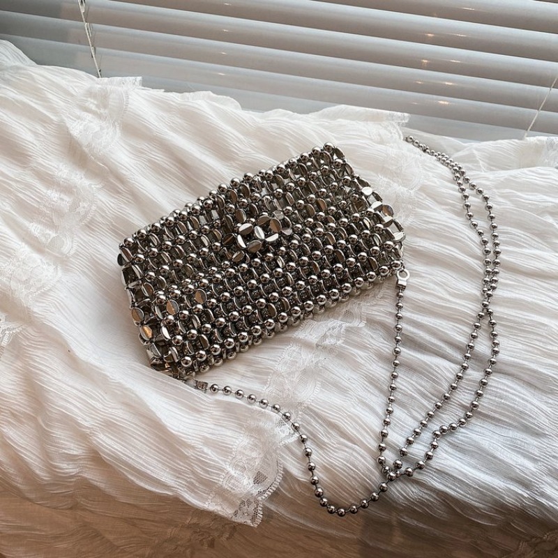 Luxury Bags Sale - Tas Malam Warna Solid PU Sense