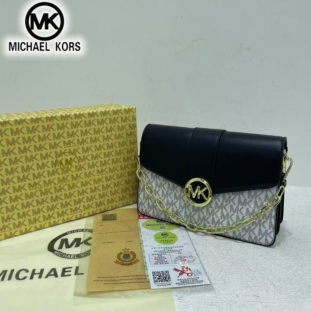 Luxury Bags Michael Kors - Tas selempang rantai Michael Kors wanita,