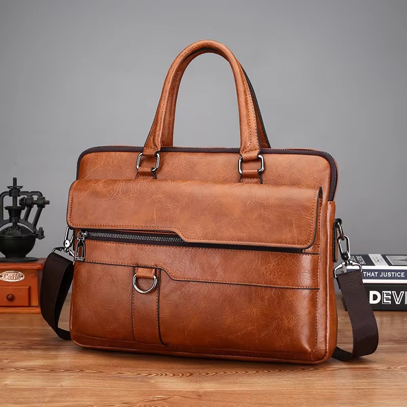 Luxury Bags That Fit Laptop - Tas tangan pria merek mewah tas