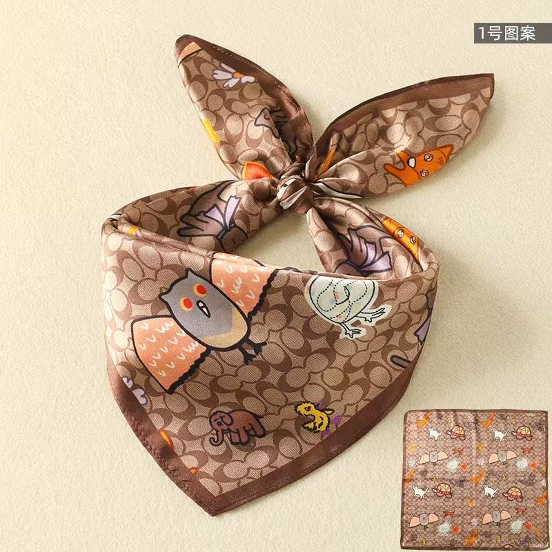 Syal Sutra Baru Wanita Motif B - Luxury Bags Duffle ulasan dan harga