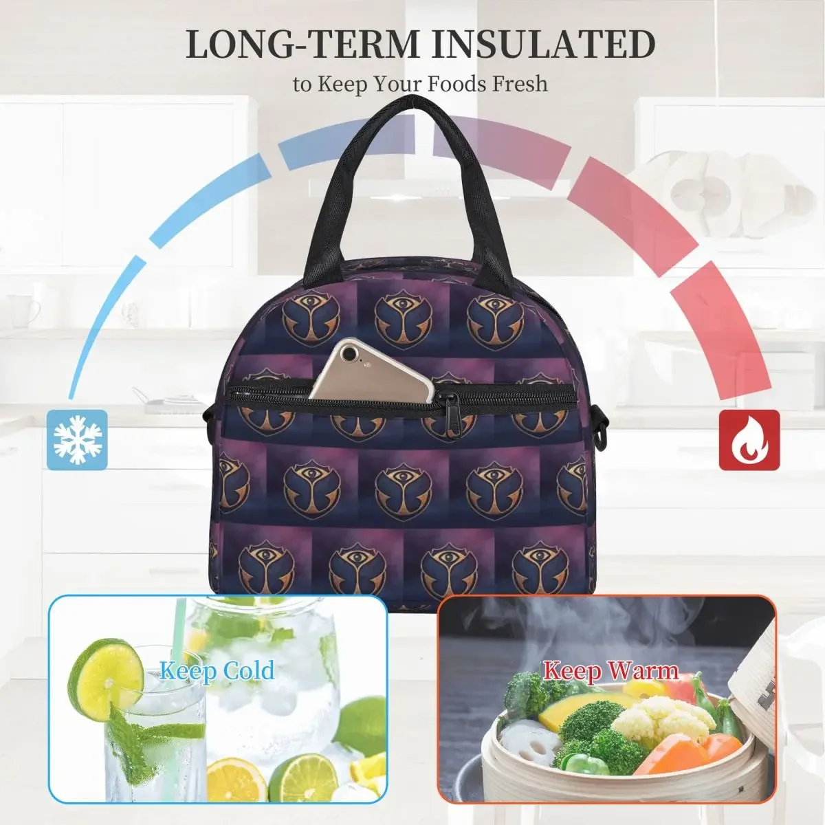 Tas Makan Siang Terisolasi Tom - Luxury Bags For Kids ulasan dan harga