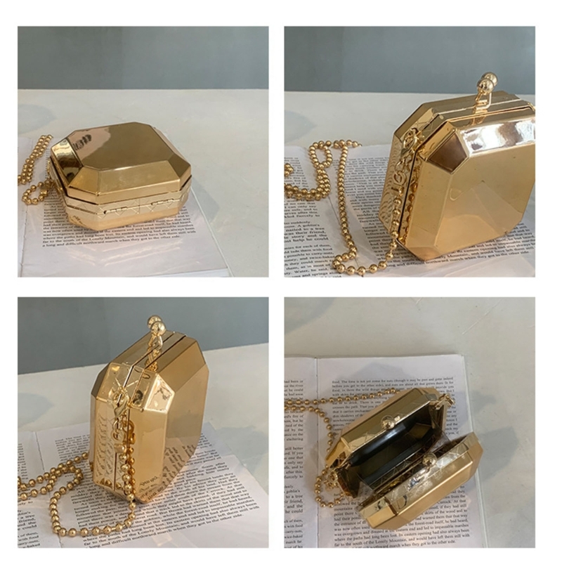 Tas Selempang Kotak PVC Kecil  - Luxury Bags Mini ulasan dan harga