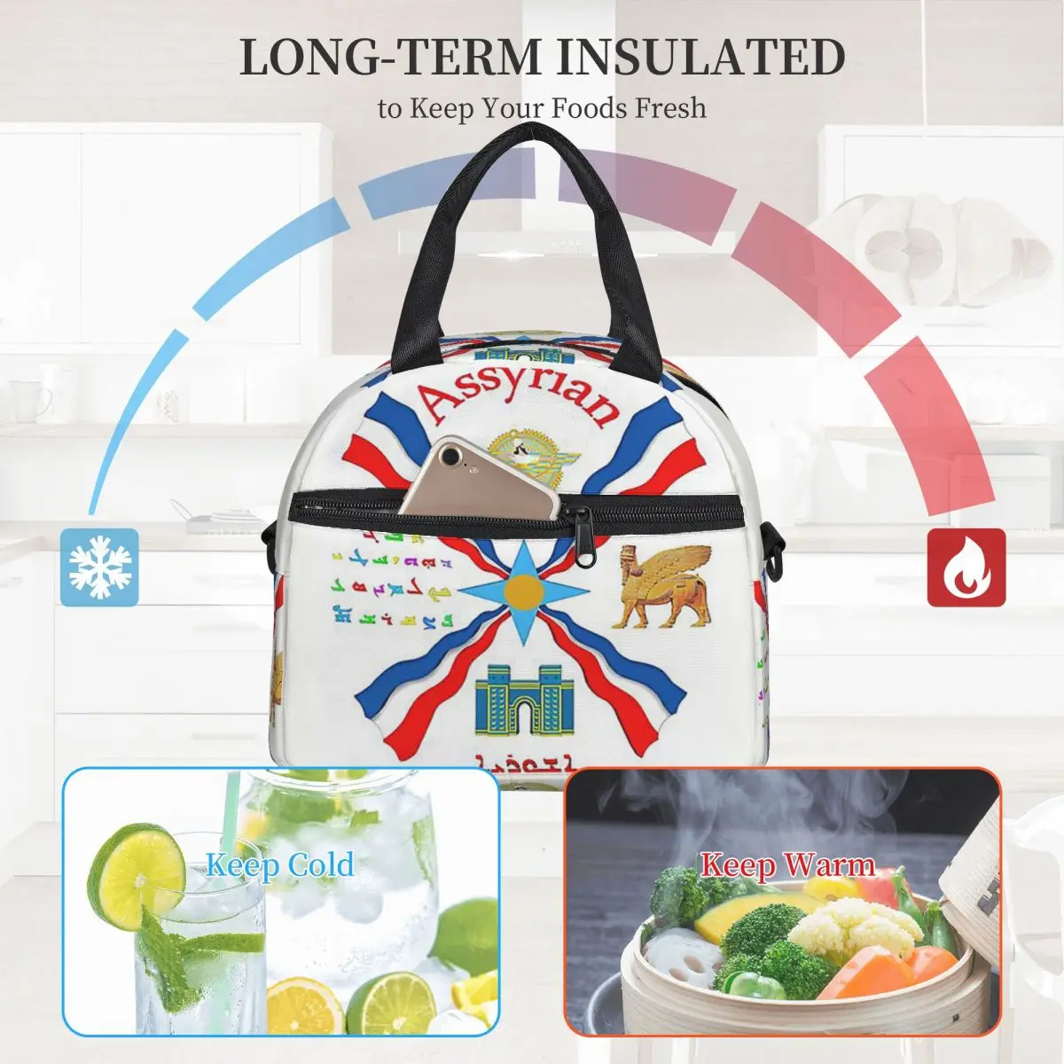 Tas Makan Siang Terisolasi Ben - Luxury Bags For Kids ulasan dan harga