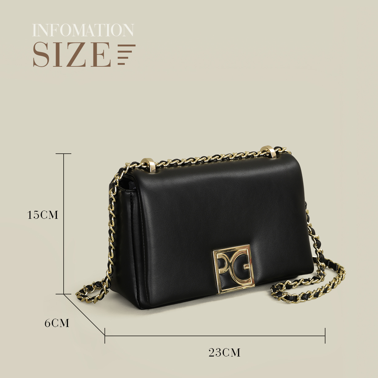 Tas Wanita PG Tas Kasual Mewah - Luxury Bags Sale ulasan dan harga