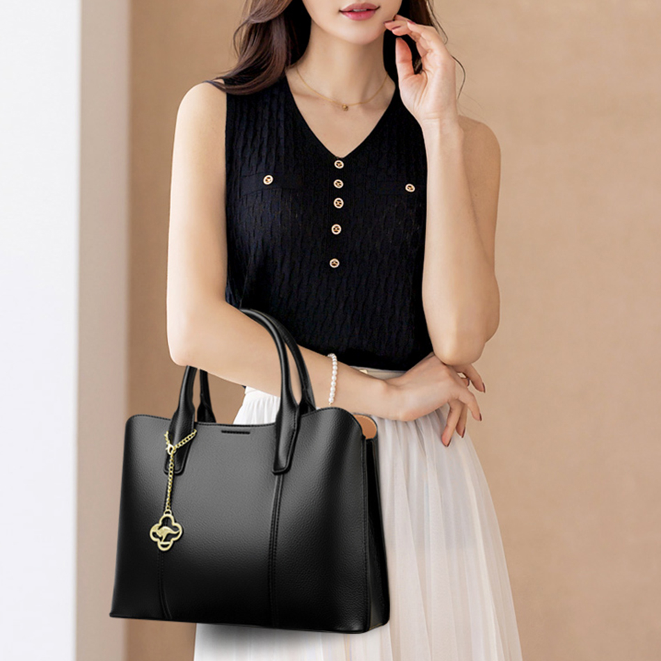 Tas Selempang Kulit Pu Lembut  - Luxury Bags Levels ulasan dan harga