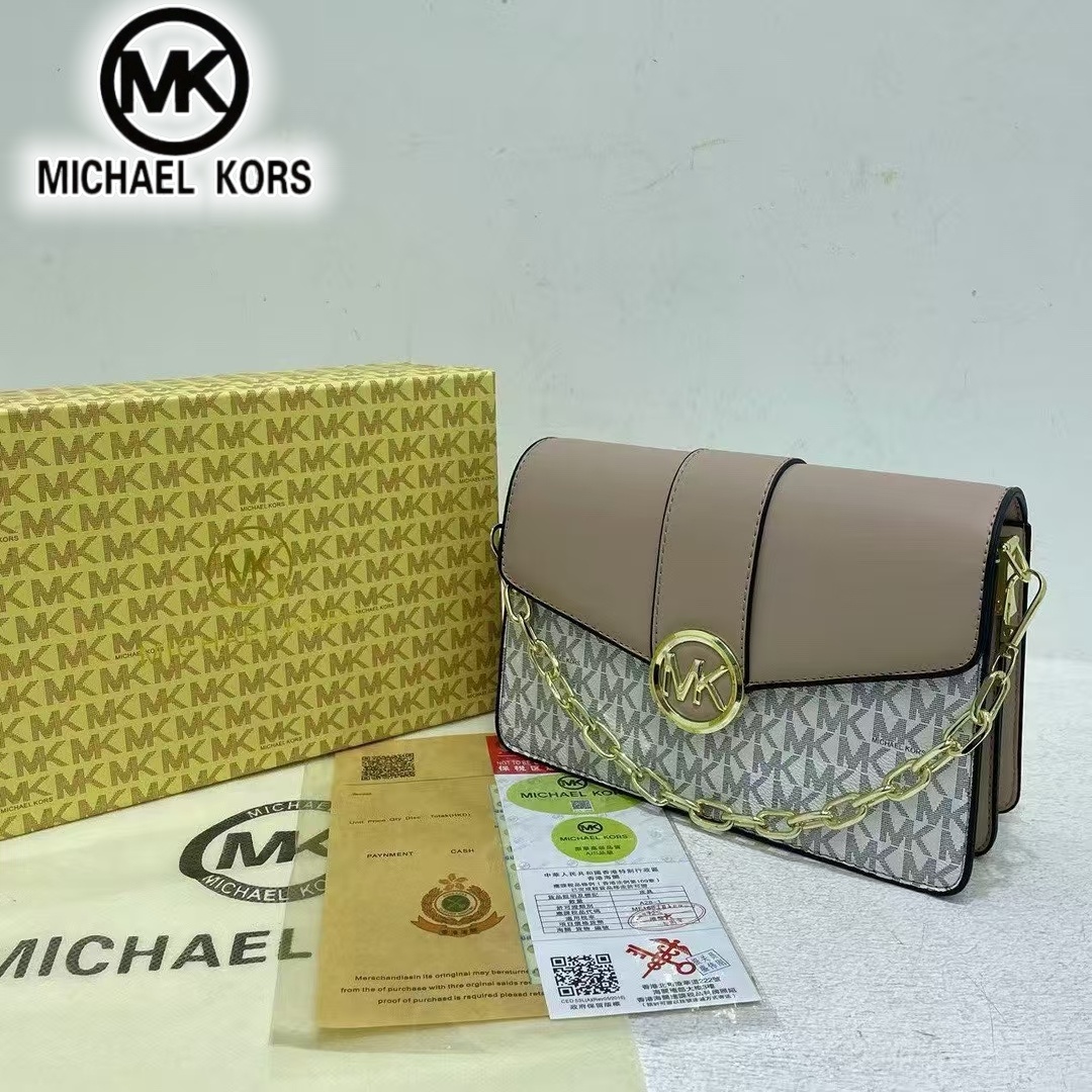 Tas selempang rantai Michael K - Luxury Bags Michael Kors ulasan dan harga
