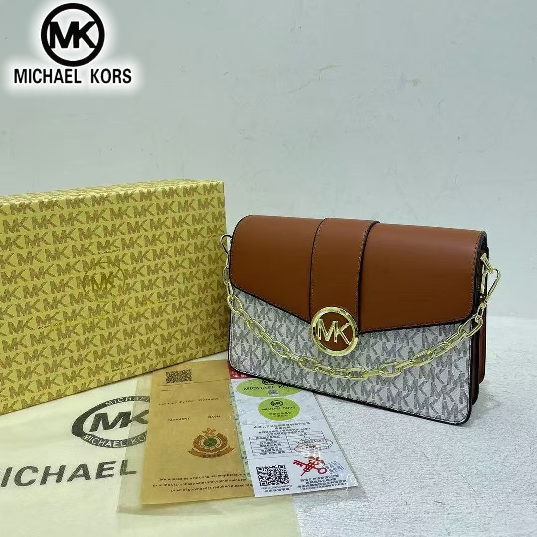 Tas selempang rantai Michael K - Luxury Bags Michael Kors ulasan dan harga