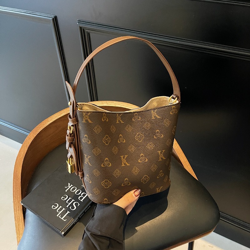 Tas selempang motif retro baru - Luxury Bags Big ulasan dan harga